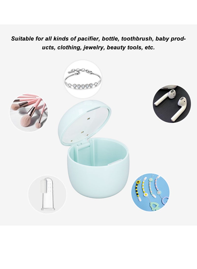 Velaurs - UV pacifier cleaning box 2 lamp chips long standby USB rechargeable - Image 1