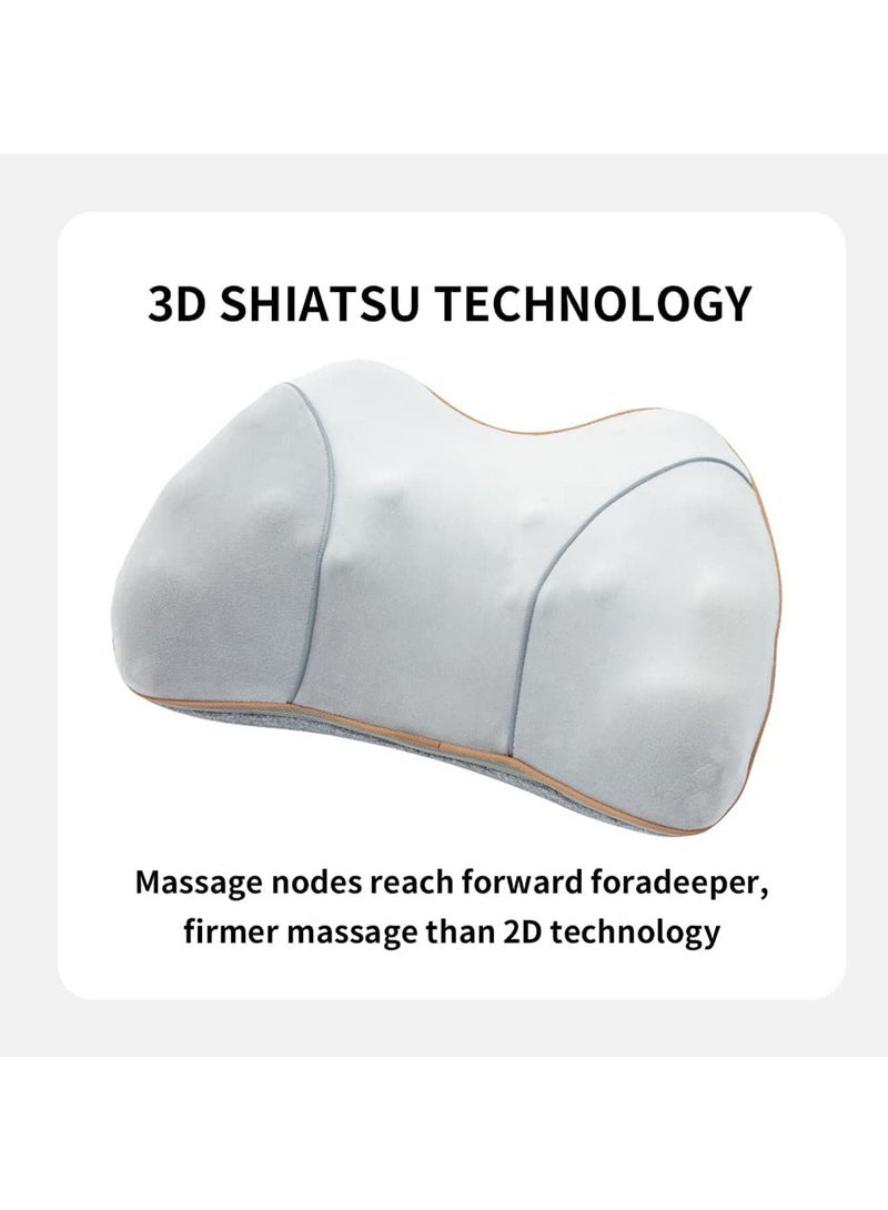 LIMOS Massager Back with Heat Pillow for Back and Neck Pain Relief Kneading Shiatsu Lower Back Massager - Image 5