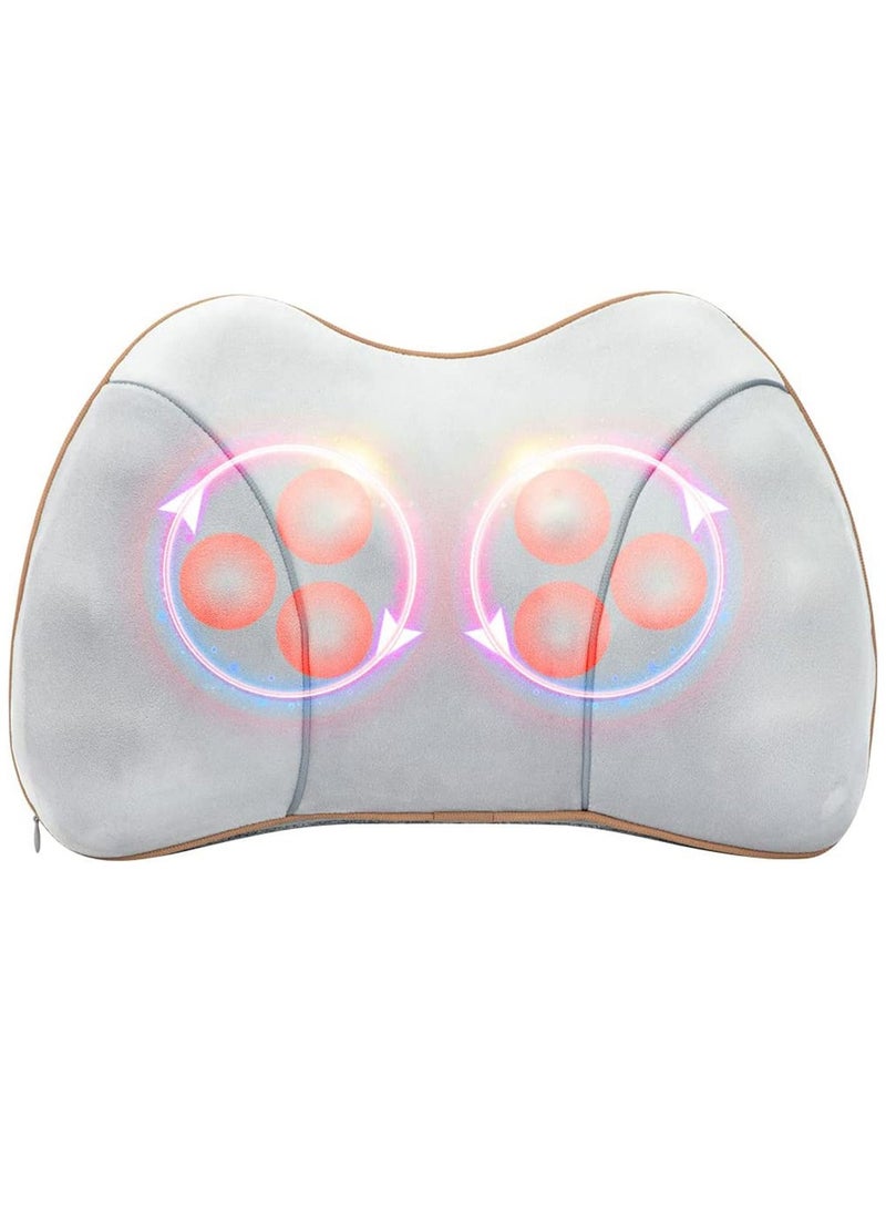 LIMOS Massager Back with Heat Pillow for Back and Neck Pain Relief Kneading Shiatsu Lower Back Massager - Image 4
