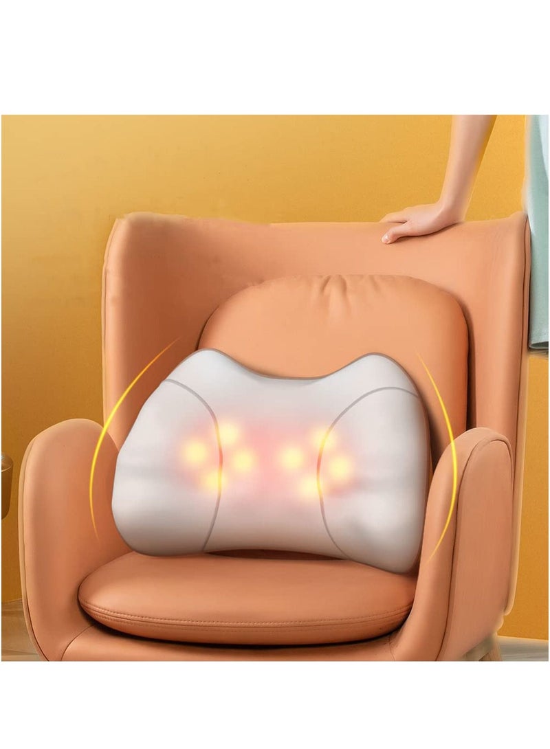 LIMOS Massager Back with Heat Pillow for Back and Neck Pain Relief Kneading Shiatsu Lower Back Massager - Image 1