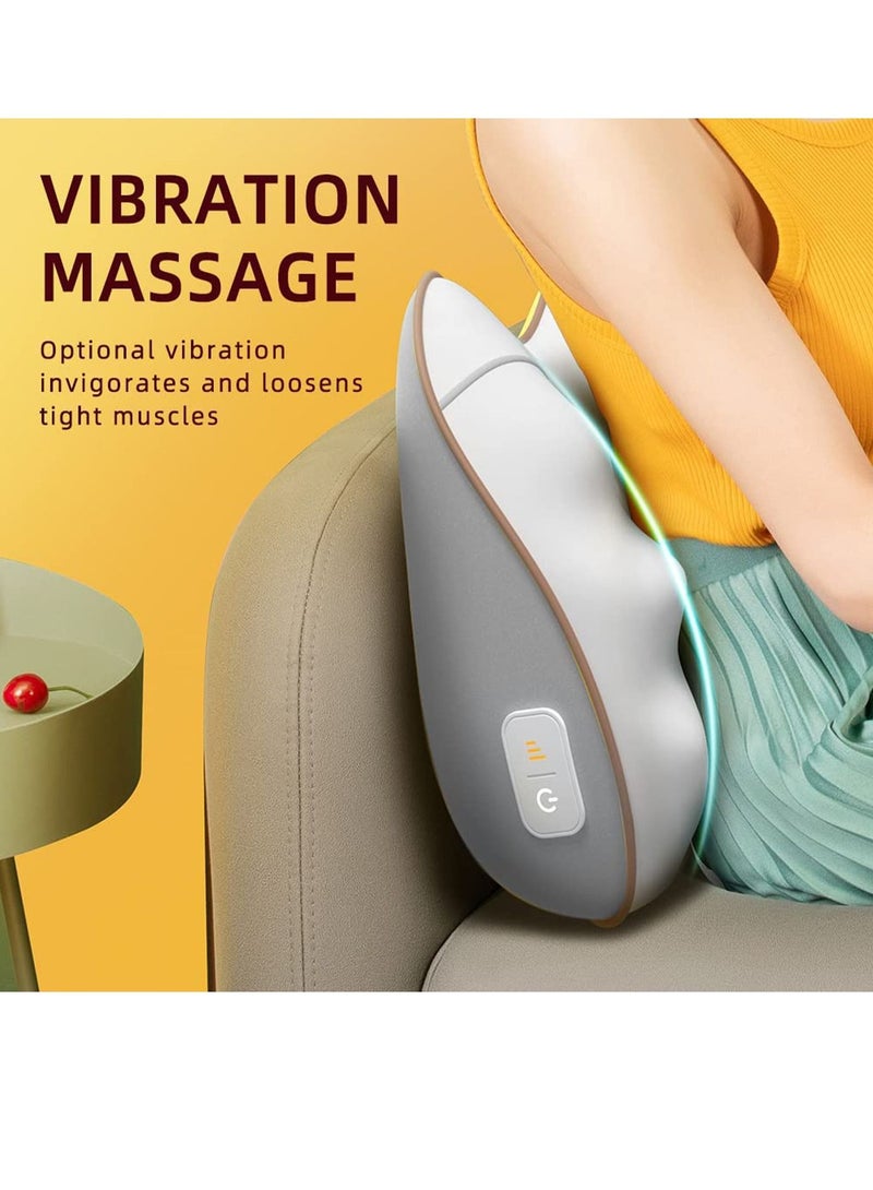 LIMOS Massager Back with Heat Pillow for Back and Neck Pain Relief Kneading Shiatsu Lower Back Massager - Image 3