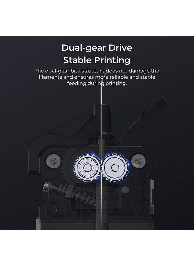 Creality 3D Sprite Extruder SE-Neo Extruder Dual-gear Drive High Torque & Smooth Feeding Support Adjustable Tension Suitable for 3D Printers Ender-3 V2 Neo/ Ender-3 Neo/ Ender-3 Max Neo/Ender-2 Pro  - Image 4
