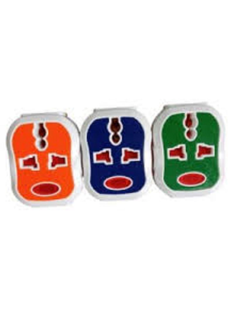 Travel Plug Adapter Converter Multicolour