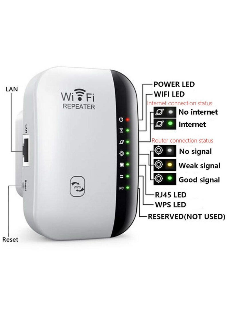 Bukela - WiFi Extender,2024 Generation WiFi Booster,Covers Up to 3000 Sq.ft,Internet Booster with Ethernet Port,Wifiblast,1-Tap Setup,Access Point,WiFi Extenders Signal Booster for Home - Image 1