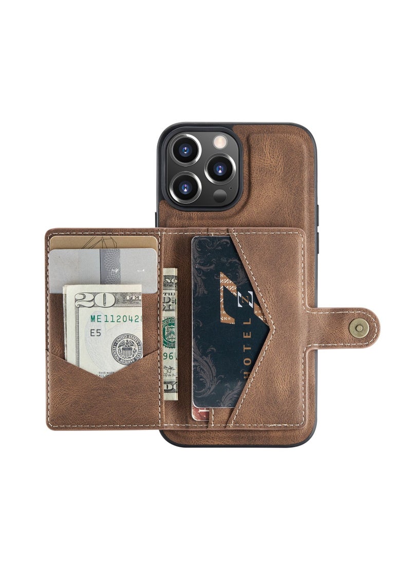 Suteni - Leather Protective Back Cover Case Phone Case for iPhone - Image 1