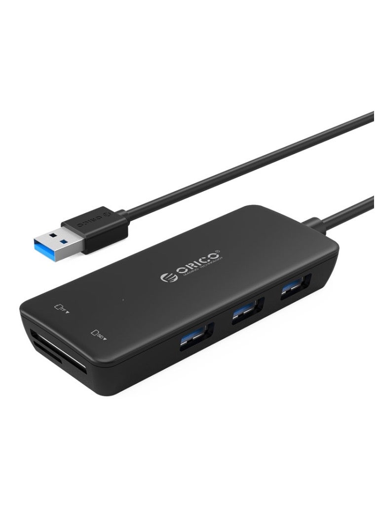 ORICO H3TS-U3 USB3.0 HUB with Card Reader - Image 1