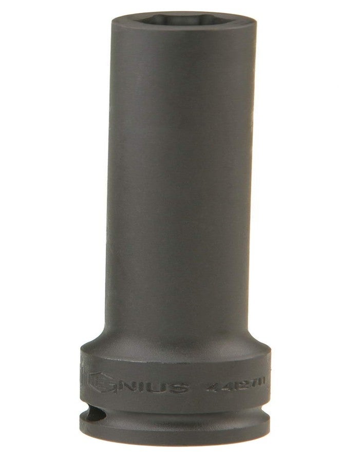 Genius Tools 4612720 1/2" Dr. 5/8" Extra-Deep Impact Socket