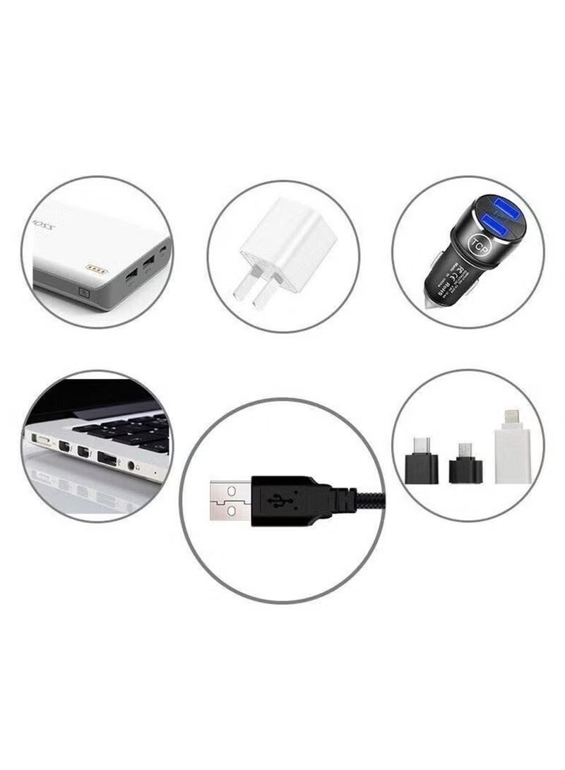 مصباح ليلي للسيارة مزود بجهاز عرض نجوم يعمل بمنفذ USB، قابل للتعديل بزاوية 360 درجة، يُحاكي سماءً مرصعة بالنجوم، مصباح سيارة محمول لتزيين سقف السيارة، مناسب لغرفة النوم، السيارة، الحفلات، الجدران، والأسقف، لون أزرق بنفسجي - Image 3