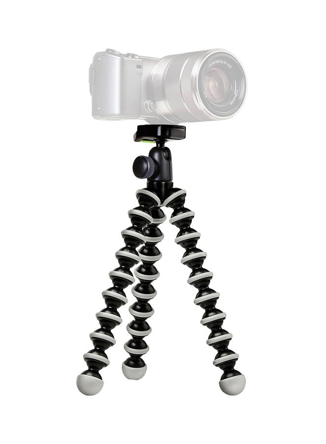 NIBEMINENT Mini Flexible Tripod For Sony Nikon Canon Samsung Camera Black  - Image 1
