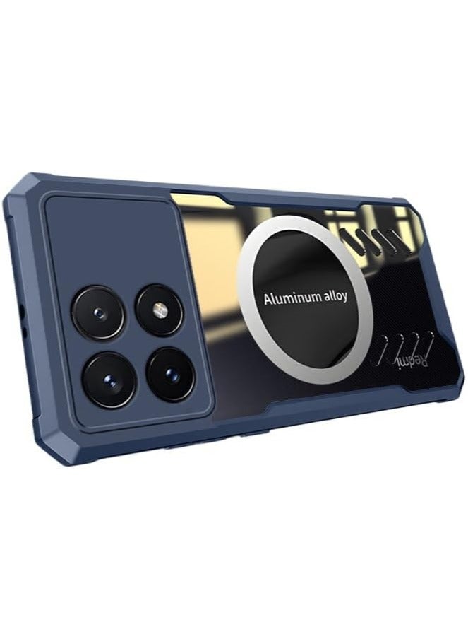 Compatible with Xiaomi POCO F6 Pro 5G Case Clear Heat Dissipation Ultra Thin Protection Phone Magnetic Cover for POCO F6 Pro - Image 1