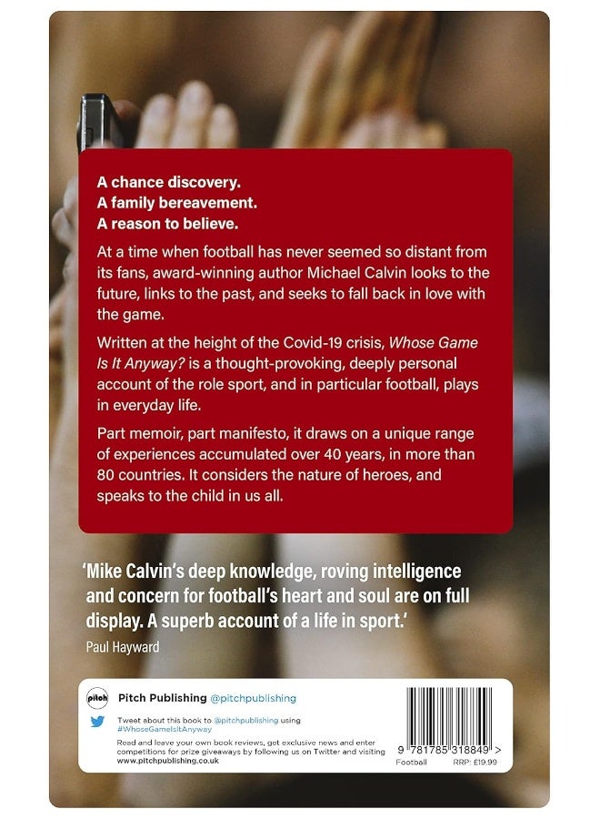Whose Game Is It Anyway?: Football, Life, Love & Loss - Image 2