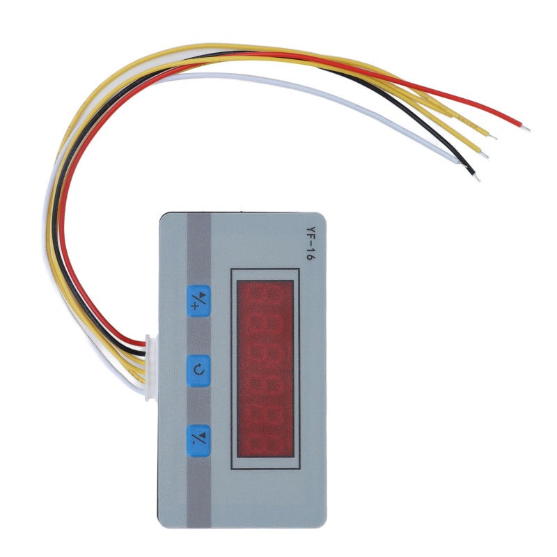 Digital Counter 1-999999 Counting Range 5-24V DC AC Input Voltage - NPN PNP Signal Input Port Easy Operation Relay Output for Equipment Upgrading - Image 4