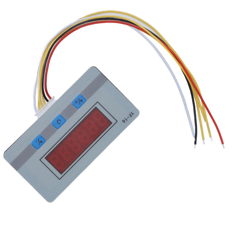 Digital Counter 1-999999 Counting Range 5-24V DC AC Input Voltage - NPN PNP Signal Input Port Easy Operation Relay Output for Equipment Upgrading - Image 3