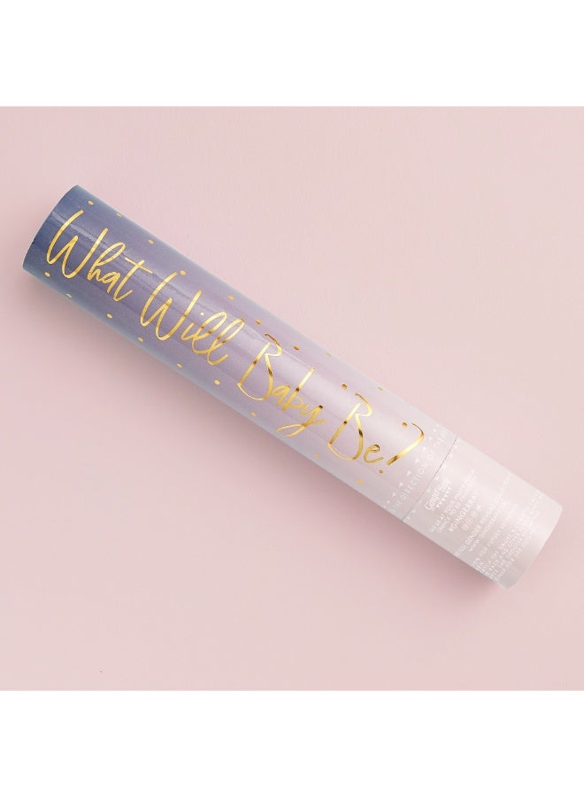 Ginger Ray Pink Gender Reveal Smoke Cannon With Confetti - Image 5