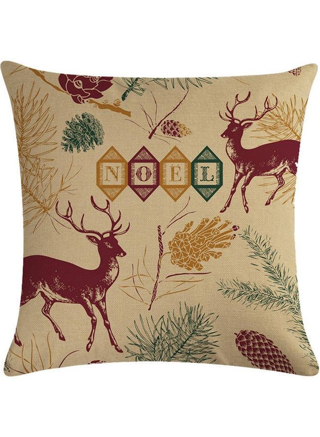 NIBEMINENT Carnival Cotton Cushion Cover Multicolour