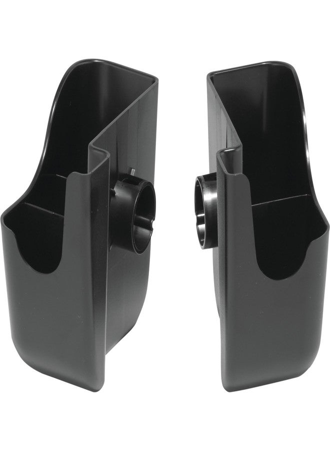 San Jamar Dome Garnish Caddies Attachable Trays for Kitchen, Bar, and Restaurants, Plastic, 5.25 Inches, Black - Image 3