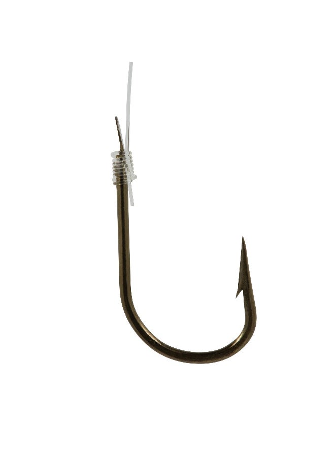 Caperlan Caperlan BY DECATHLON,Sn Hook Bronze Reverse Fishing Rigged Hooks  - Image 2