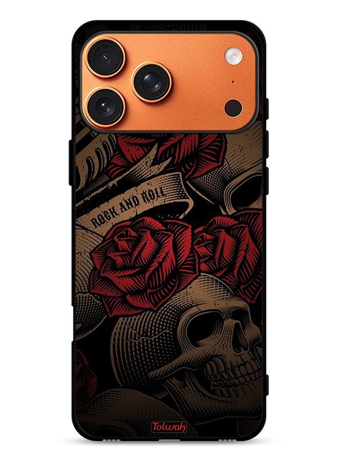 Tolwak Apple iPhone 17 Pro Max Protective Case Cover Rok And Roll - Image 1