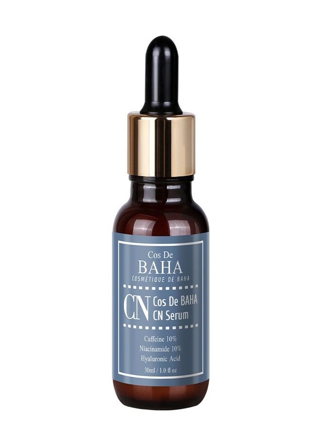 Cos De BAHA 10% Caffeine 10% Niacinamide Hyaluronic Acid Face Serum 30ml - Energizing & Refining Hydrating Facial Serum for All Skin Types, 1 Fl Oz (30ml) - Image 1