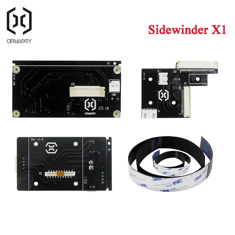 Artillery Extruder PCB Circuit Board Kit for Sidewinder X1 and Genius 3D Printers, Hotend Breakout Board Replacement - Image 2