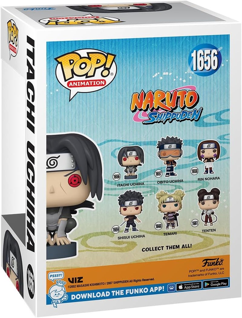 Funko فانكو بوب أنيمي ناروتو إيتاتشي أوتشيها شاب تمثال فينيل قابل للجمع فكرة هدية بضائع رسمية للأطفال والبالغين ومعجبي الأنمي نموذج تمثال لجمع المعروضات - Image 3