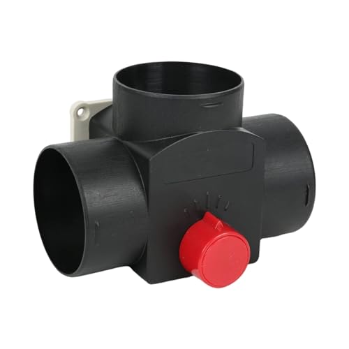 Copgge 75mm Diesel Heater Duct Connector Parking Heater Air Duct Connector Ducting Pipe Connector 5 Gear Adjustable Valve Compatible with Eberspacher Webasto Diesel Auxiliary Heater 5KW - Image 1