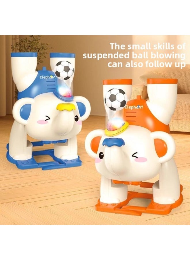 Generic Baby Toys For Children 0-1 Years Old Suspension Ball Coax Baby Artifact A Baby 2 To 3 Years Old 6 Months Old 12 Early Education Puzzle-Color:[great Value Combination] Inverted Blowing Ball Elephant-blue + Tumbling Monkey  - Image 3