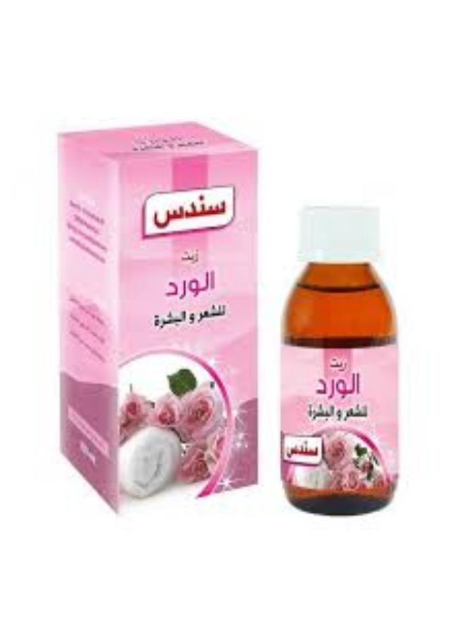 سندس زيت الورد للشعر والبشرة 100 مل - Image 2