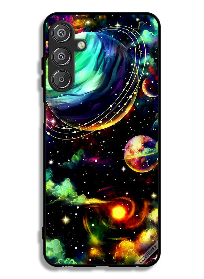 Covernex Samsung Galaxy M15 5G Protective Case Cover Plants Saturn - Image 1