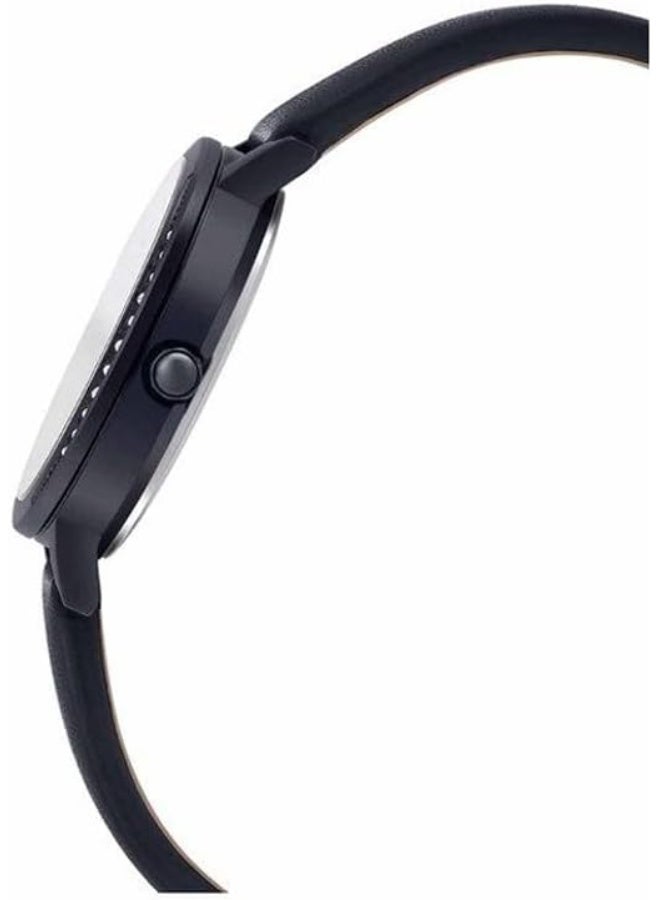 CASIO ساعة كاسيو شين للسيدات - SHE-4056BL-1AUDF بقرص أسود، حزام أسود - Image 2