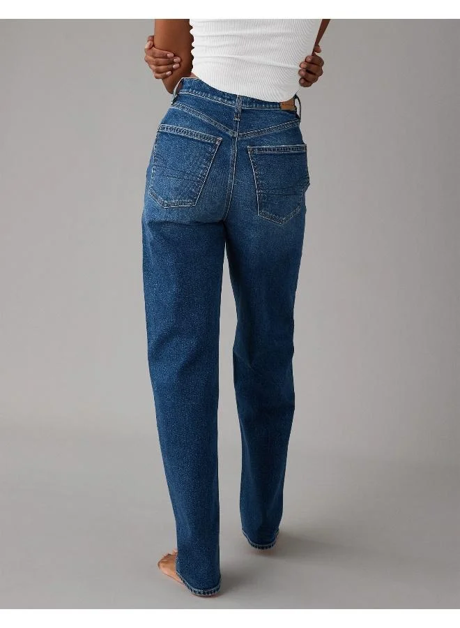 امريكان ايجل High Waist  Stright Jeans