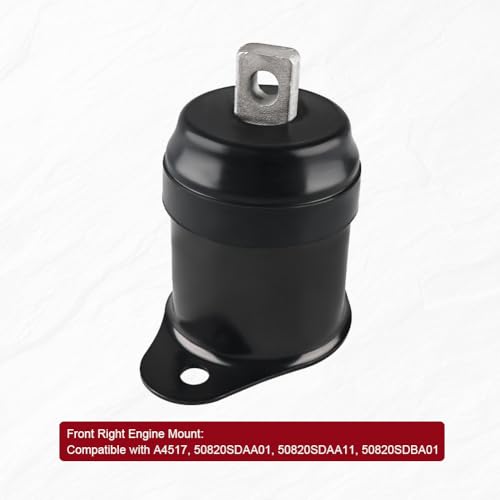 JDMON بديل قاعدة محرك السيارة الأمامية اليمنى JDMON لسيارة هوندا أكورد 2.4L 3.0L 2003 2004 2005 2006 2007 ناقل حركة أوتوماتيكي أكورا TSX 2.4L، TL 3.2L / 3.5L 2004-2008 متوافق مع A4517، 50820SDAA01 - Image 2
