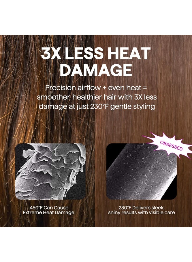 wavytalk Dryer Brush Set, Wavytalk Air Sculpt 5-in-1 Hot Air Brush Set, Multi Hair Styler for Salon Blowouts, Smooth Curls, Volumizing and Straightening, Sleek and Less Frizz - Image 5
