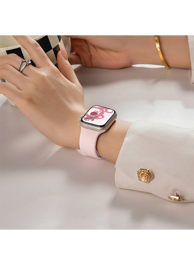 Soft Silicone Sport Strap for Apple Watch Ultra/Ultra 3 2 49mm  46mm  45mm 44mm women/men Sport Bracelet Soft Correas for iWatch Series 11/10/9/8/7/6 5/4/3/SE 3/Ultra 3 Smartwatch Accessories - Image 4