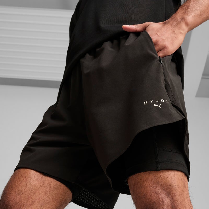 بوما شورت تدريب 2-في-1 للرجال من تشكيلة PUMA x HYROX - Image 2