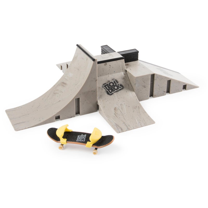 TECH DECK Starter Kit, Customizable Ramp Set with Exclusive Pro Fingerboard and Trainer Clips, Kids Toys for Boys and Girls Ages 6 and up - Image 2