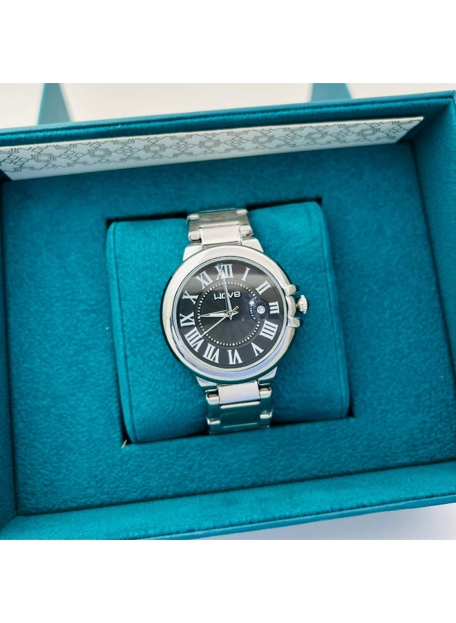 وايف ساعة رجالي ستانلس ستيل تصميم راقي وجميل