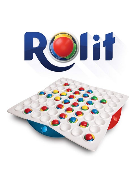 Rolit Original Branded Exciting Top Game Of Strategy Fun Activity Play For Friends And Family Board Game For Kids, Adults And Families - Fun, Easy-to-Play Card And Party Board Game Perfect Gift For 2 To 4 Players Age 7+ 2 - 4 players
