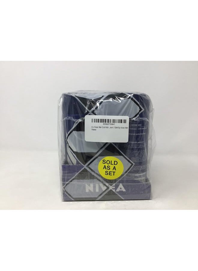NIVEA MEN 6 x Nivea Men Cool Kick 48h Anti-Perspirant 150ml by Nivea Men - Image 4