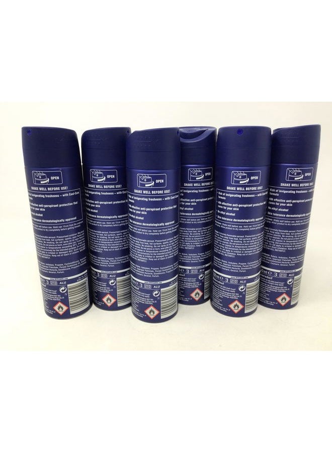 NIVEA MEN 6 x Nivea Men Cool Kick 48h Anti-Perspirant 150ml by Nivea Men - Image 3
