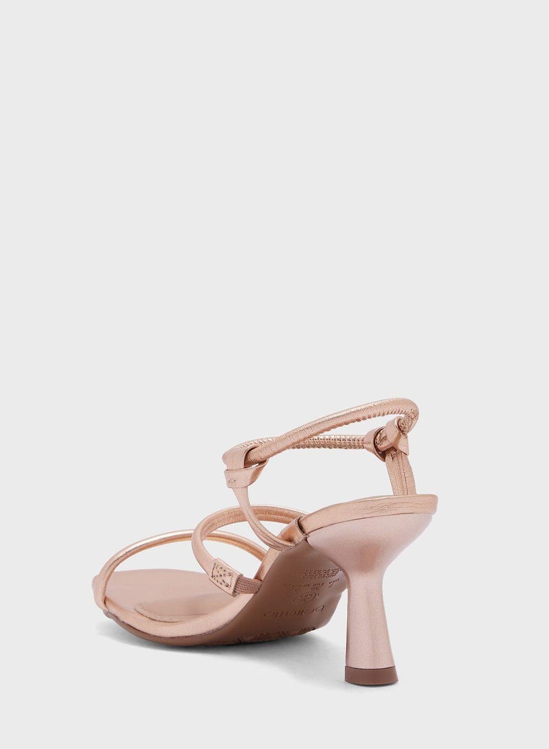 بيرا ريو صنادل بكعب عريض للنساء - صنادل أنيقة بكعب عالٍ للنساء للارتداء اليومي - Image 3