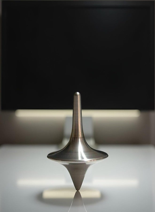 Tnyvm Spinning Tops, Portable Precision Metal Spinner Top Premium Exquisite Perfect Balance Desktop Gyro Vintage Totem, Zinc Alloy Spinning Top Desk, Novelty Spinning Tops - Image 3