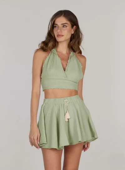 جاست نيتشر تنورة كاتي قصيرة