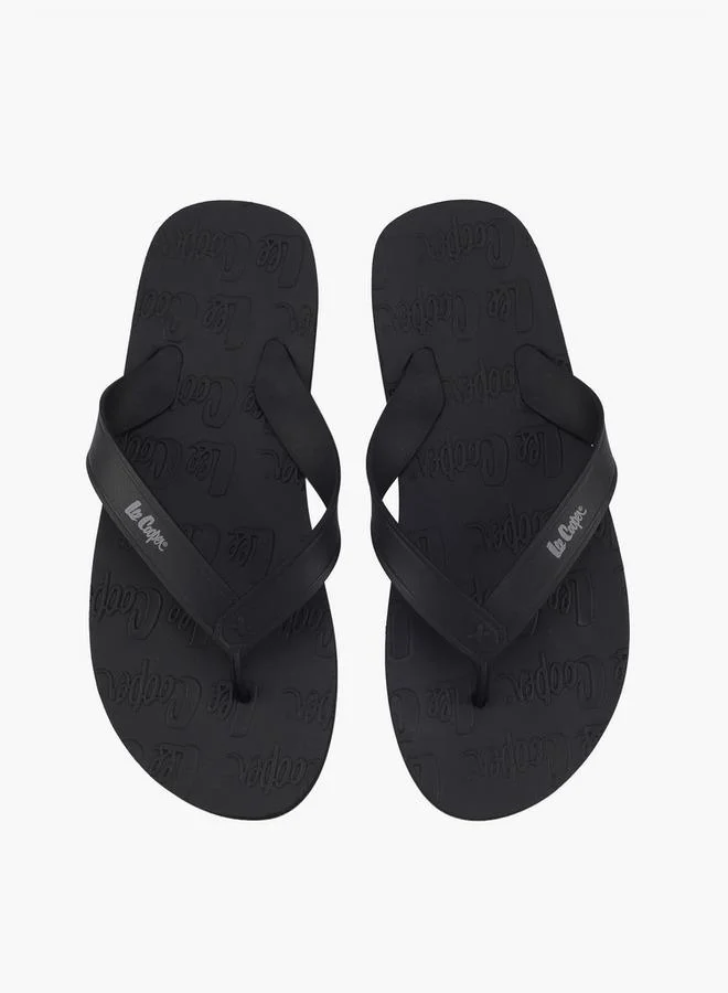 لي كوبر Men Embossed Flip Flops