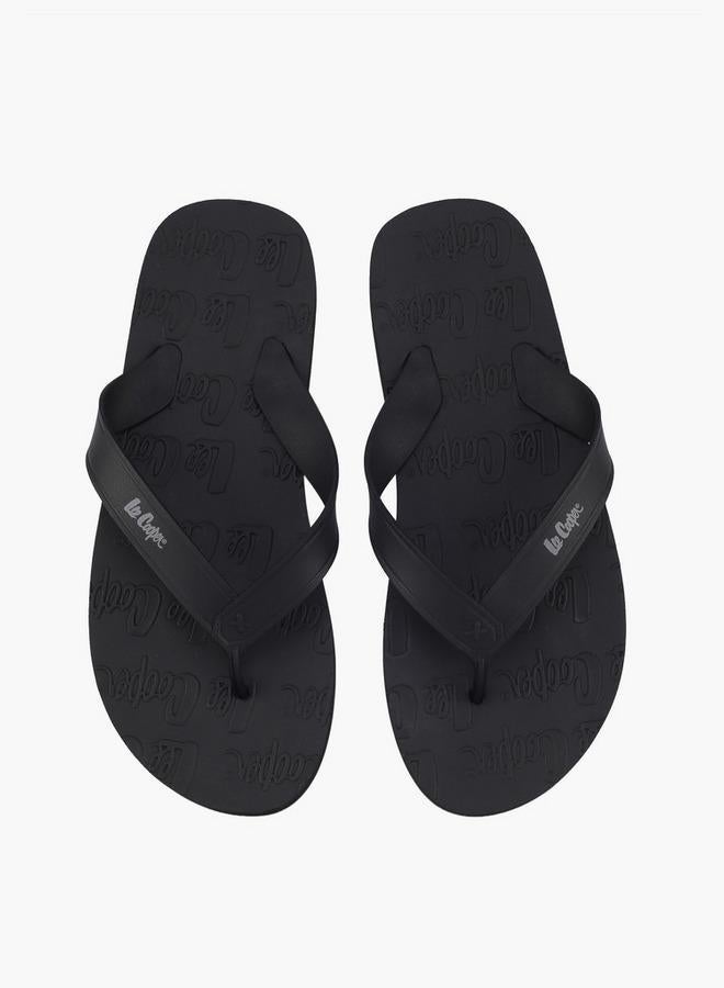 Lee Cooper Men Embossed Flip Flops - Image 2