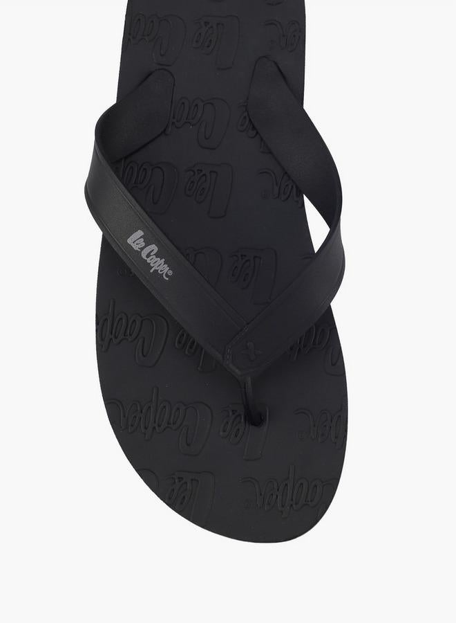 Lee Cooper Men Embossed Flip Flops - Image 3