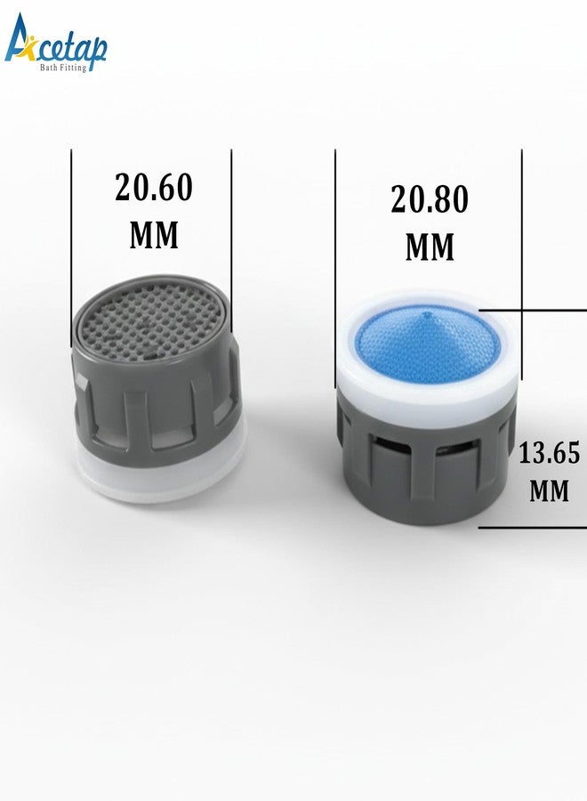 Acetap Water Saving Faucet Aerator for Bathroom & Kitchen Taps | Splash-Free Honeycomb Design | Easy Installation | Pack of 2 - Image 5