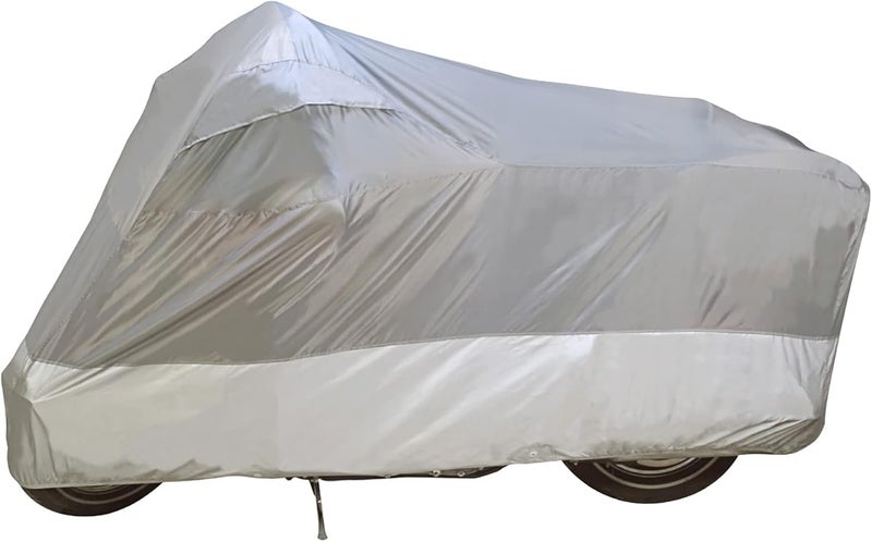 Dowco Guardian 26010-00 UltraLite Water Resistant Indoor/Outdoor Motorcycle Cover - Grey, Medium - Image 1
