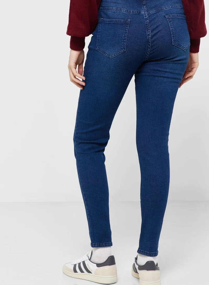 Ginger High Waist Skinny Fit Jeans