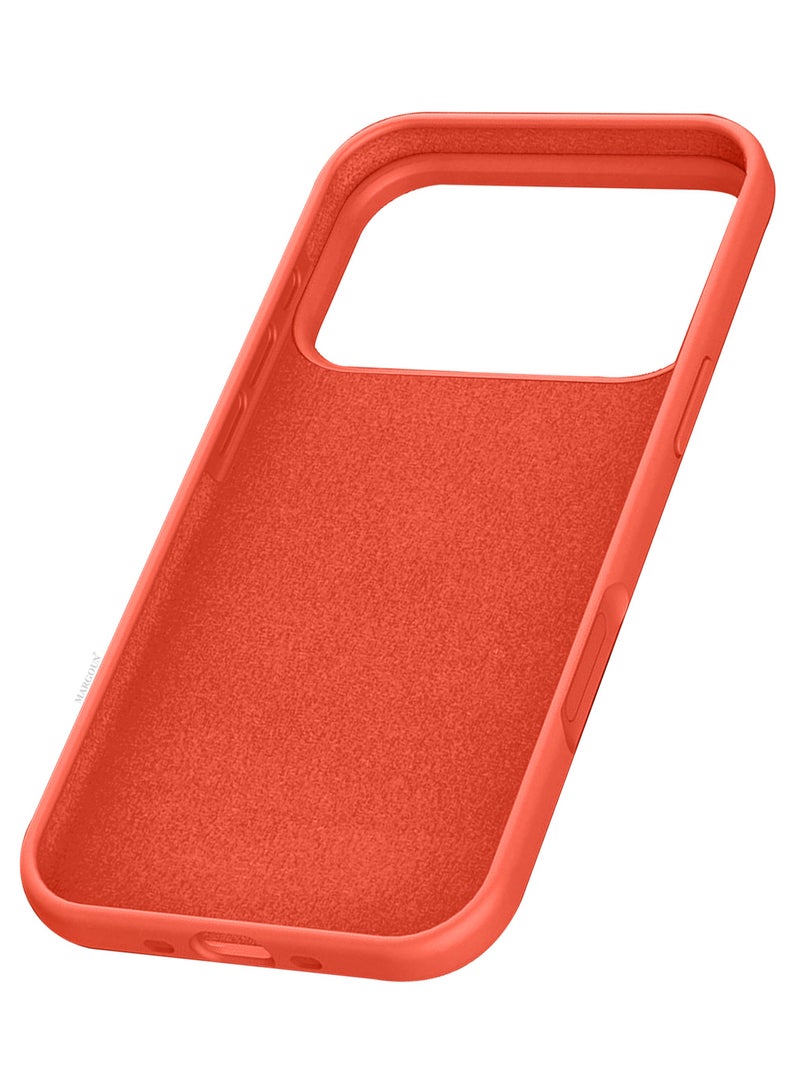 CATANES 3 Packs Silicone Protective Phone Case for iPhone 17 Pro Max - Soft Anti-Scratch Microfiber Lining Ultra Slim Drop Protection Phone Cover with Two 3D Screen Protectors - Peach - Image 5